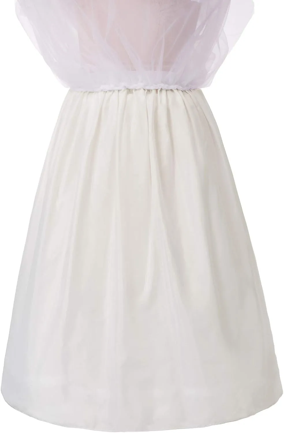 GRACE KARIN Women's Long Petticoat Crinoline Underskirt for Long Dress Mid Length Wedding Petticoat
