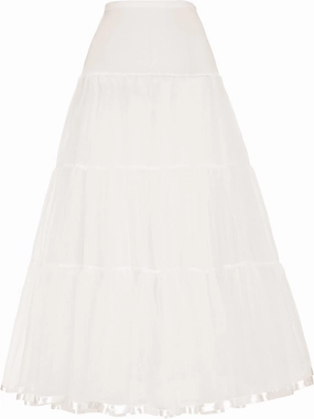 GRACE KARIN Women's Ankle Length Petticoats Wedding Slips Plus Size S-3X