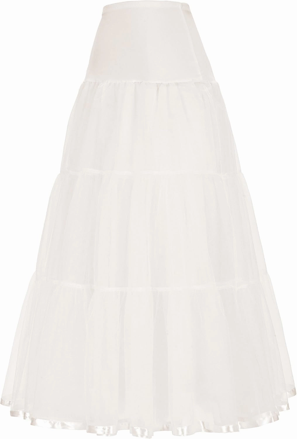 GRACE KARIN Women's Ankle Length Petticoats Wedding Slips Plus Size S-3X