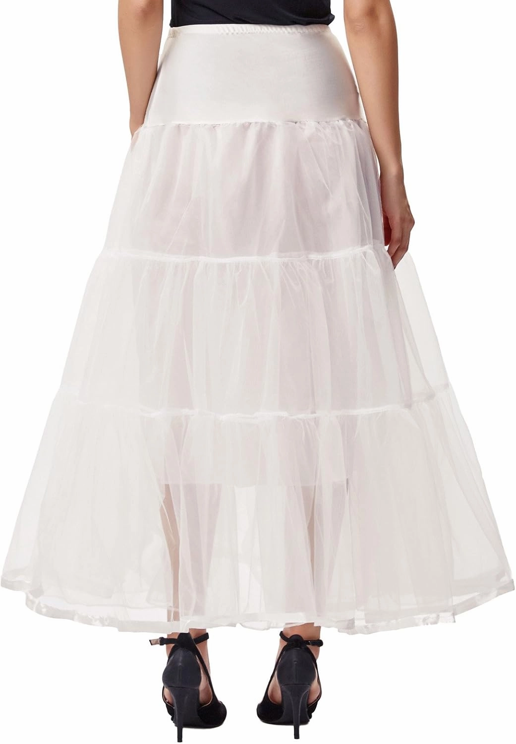 GRACE KARIN Women's Ankle Length Petticoats Wedding Slips Plus Size S-3X