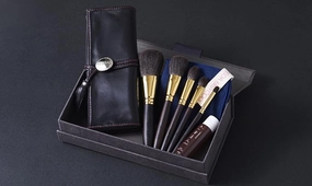 Grand Series 5pcs Makeup Brush Set – Gold Case