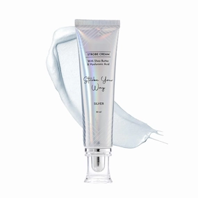 GT Strobe Cream - Silver, 30Ml | Primer   Highlighter   Moisturizer | Shea Butter & Hyaluronic Acid | Intense Hydration | Flawless Radiant Dewy Skin | Illuminating & Glowing Makeup Base