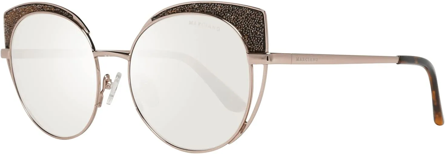 Guess By Marciano GM0796 Sunglasses - Men's, Shiny Rose Gold Frame, Gradient Lenses, GM07965328Z