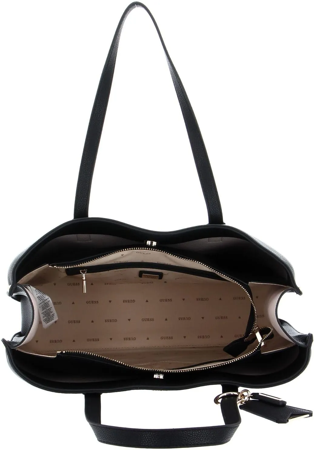 GUESS Meridian Girlfriend Tote, Nero