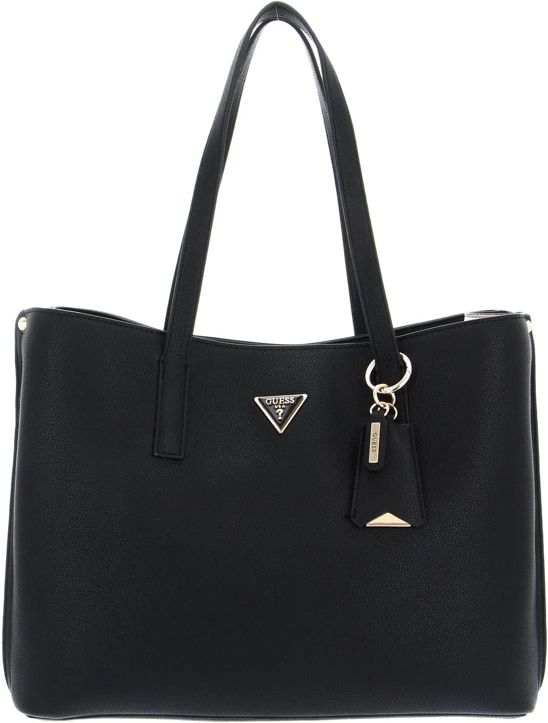 GUESS Meridian Girlfriend Tote, Nero