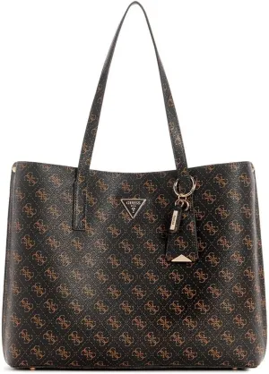 GUESS Meridian Girlfriend Tote, Nero