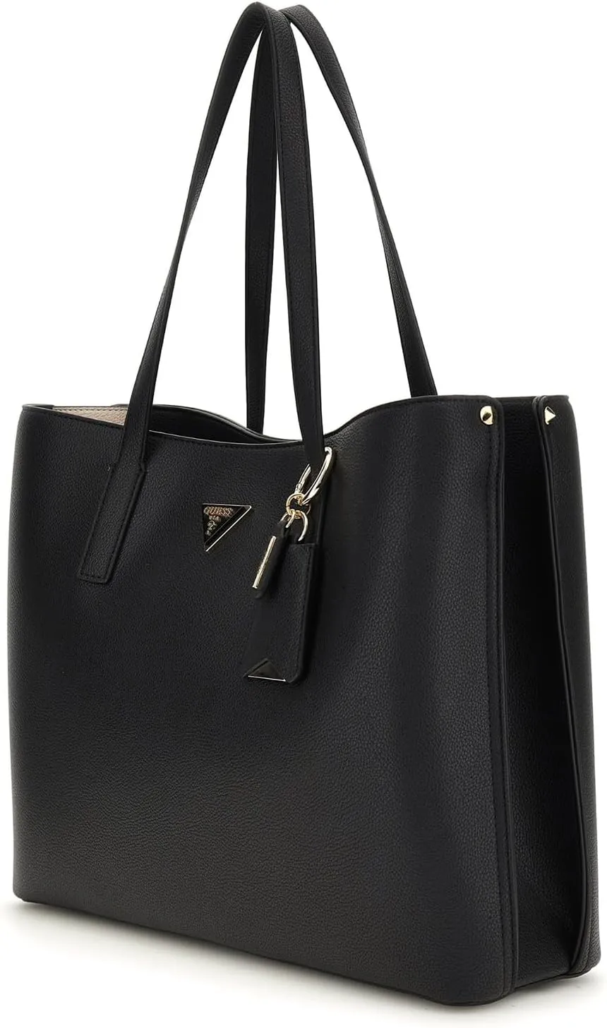 GUESS Meridian Girlfriend Tote, Nero