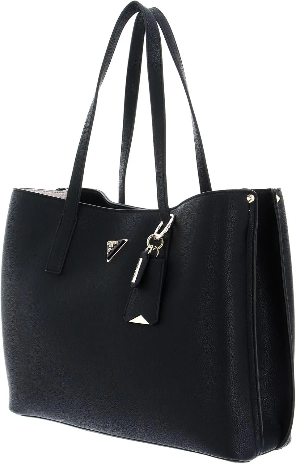 GUESS Meridian Girlfriend Tote, Nero