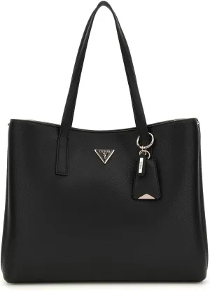 GUESS Meridian Girlfriend Tote, Nero