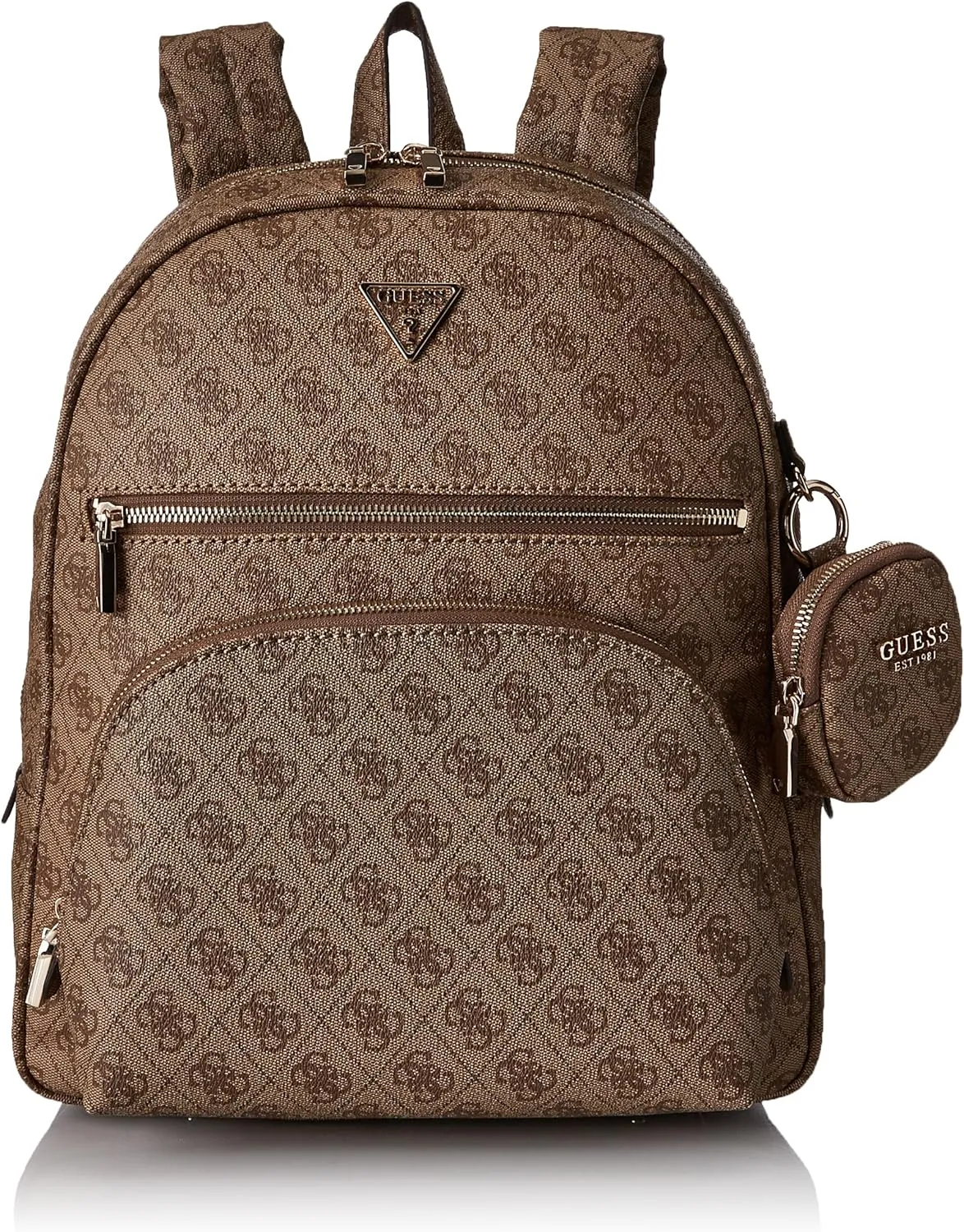 GUESS Power Play Large Tech Backpack, Latte Logo