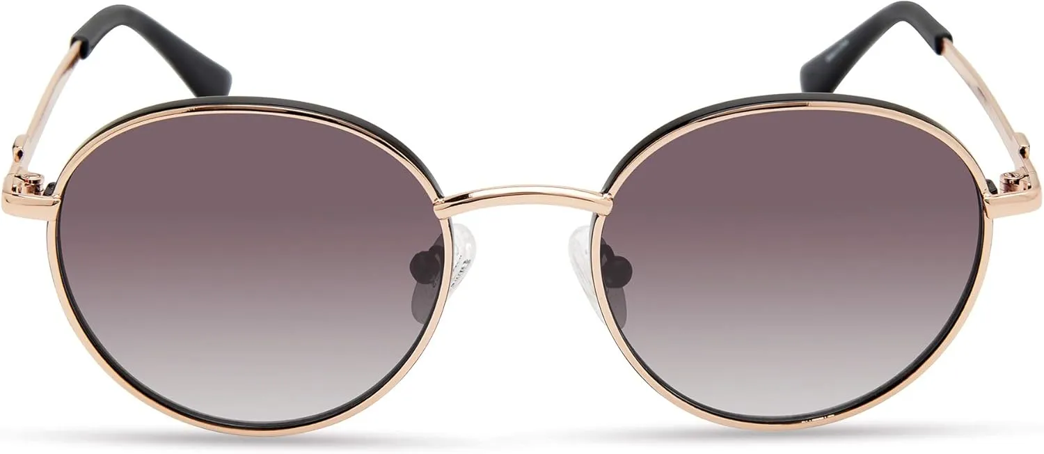 GUESS Women's Classic Round Sunglasses