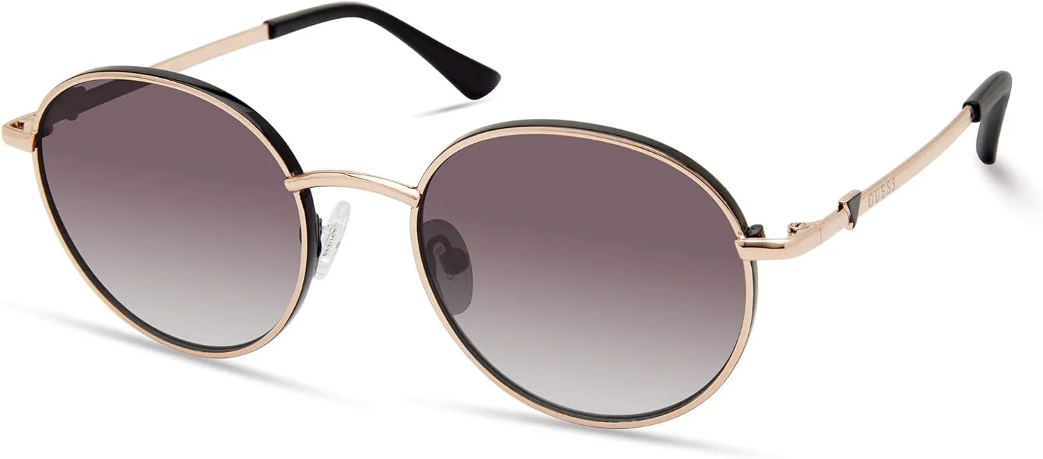 GUESS Women's Classic Round Sunglasses
