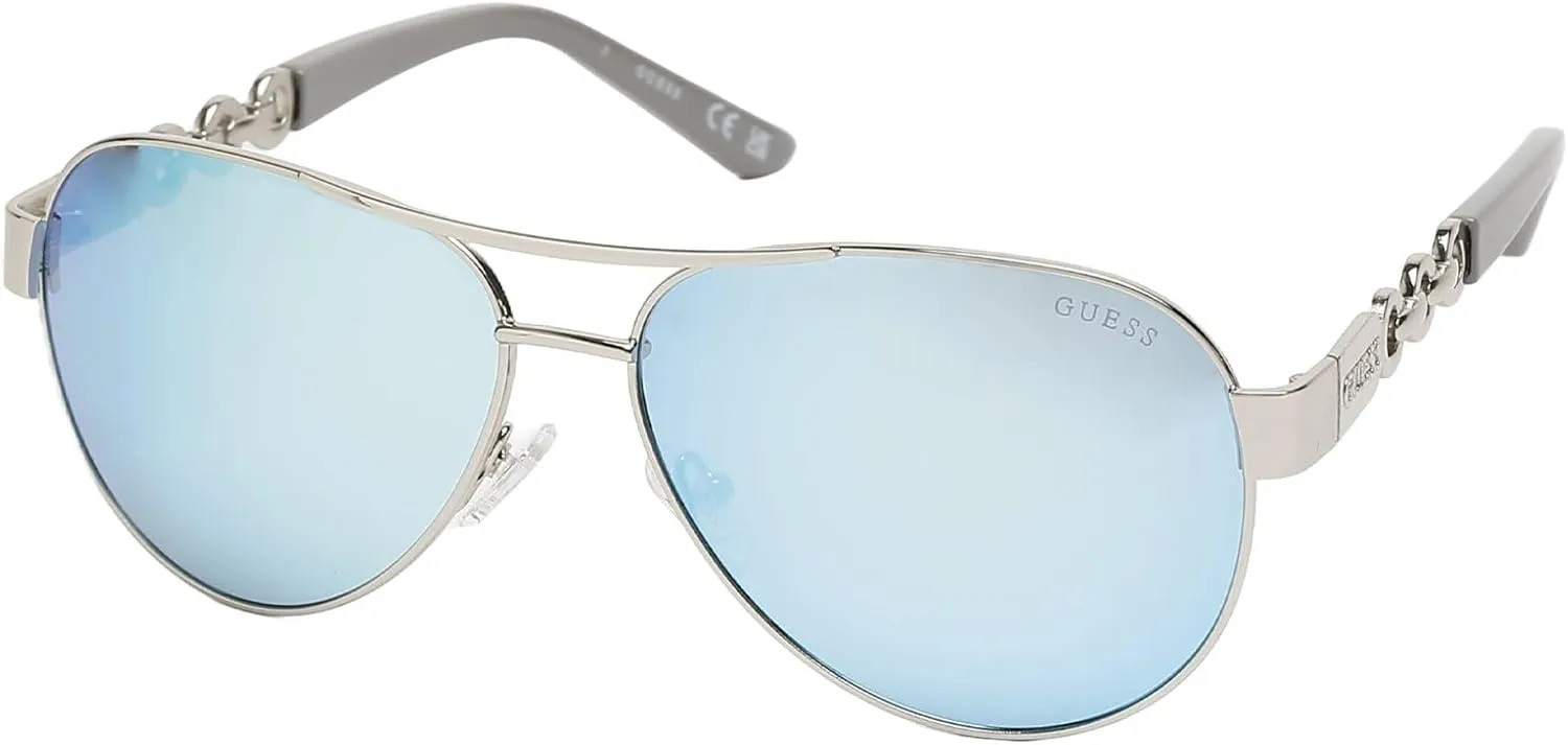 GUESS Women's Gu00174 Aviator Sunglasses