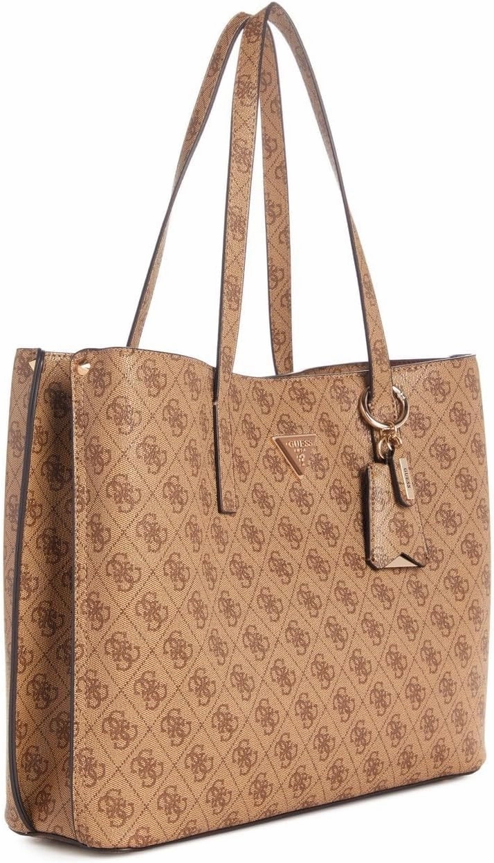 GUESS Meridian Girlfriend Tote, Nero