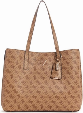 GUESS Meridian Girlfriend Tote, Nero
