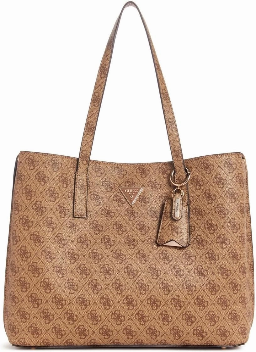 GUESS Meridian Girlfriend Tote, Nero