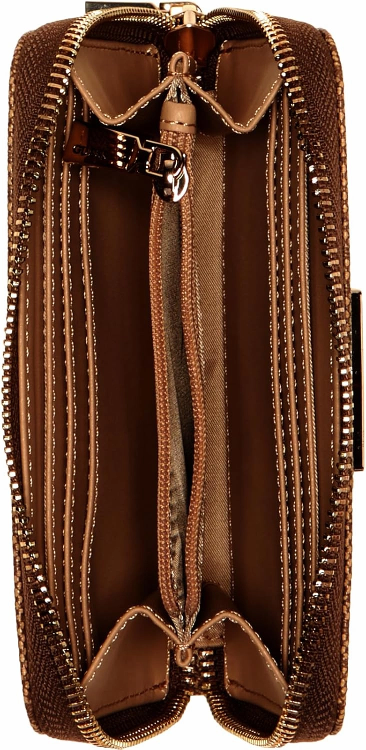 GUESS Women's Zamira, Medium Zip Around Wallet