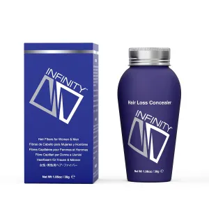 Hair Fiber Medium Brown, Hair Thickening Fiber - Hair Loss Concealer for Men & Women, 28g