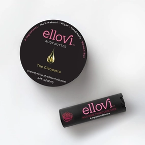 Halloween Boo Bundle | Wild Rose Tinted Lip Butter & Cleopatra Body Butter | All-Natural, Vegan Skincare for a Natural Glow | 6 Pure Ingredients
