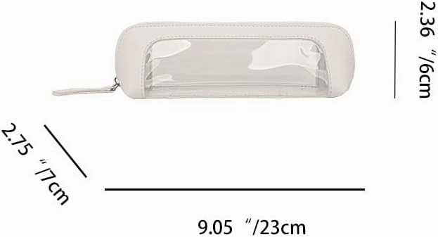 Hand makeup bag, brow pencil bag, lipstick makeup brush storage bag, portable bag (black)