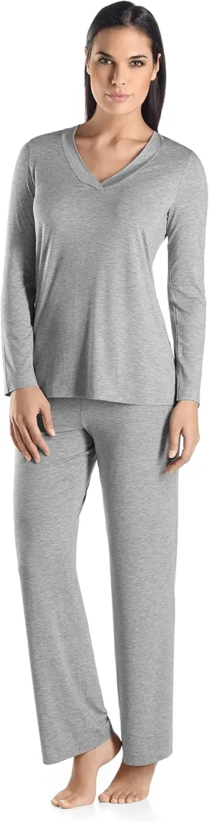 Hanro Women's Champagne Pajama Set