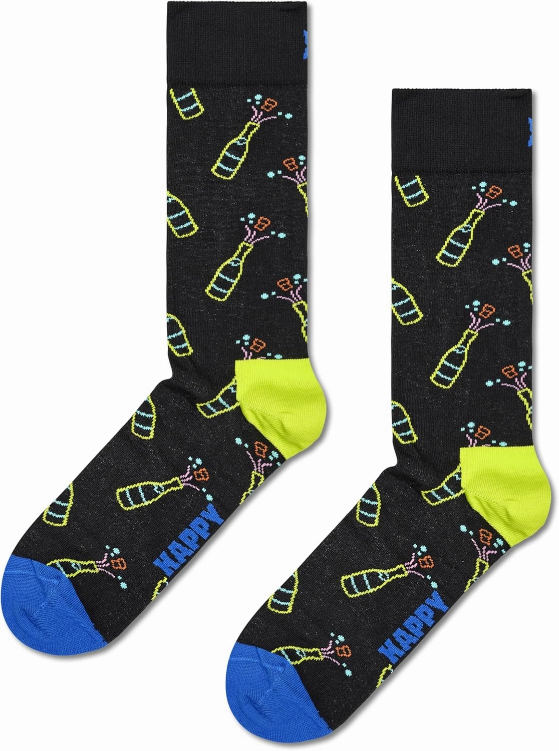 Happy Socks Celebration Crew Sock Gift Sets- Graduation, You Did It and Champagne- For Men & Women