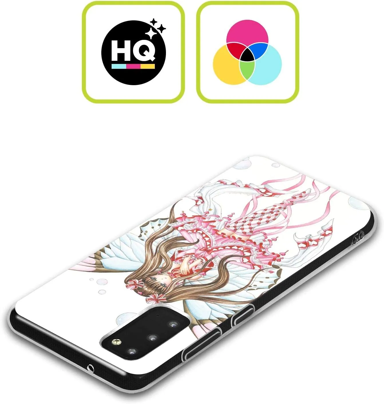 Head Case Designs Officially Licensed Nene Thomas Champagne Anime Pink Fairies Soft Gel Case Compatible with Samsung Galaxy M15/F15 5G