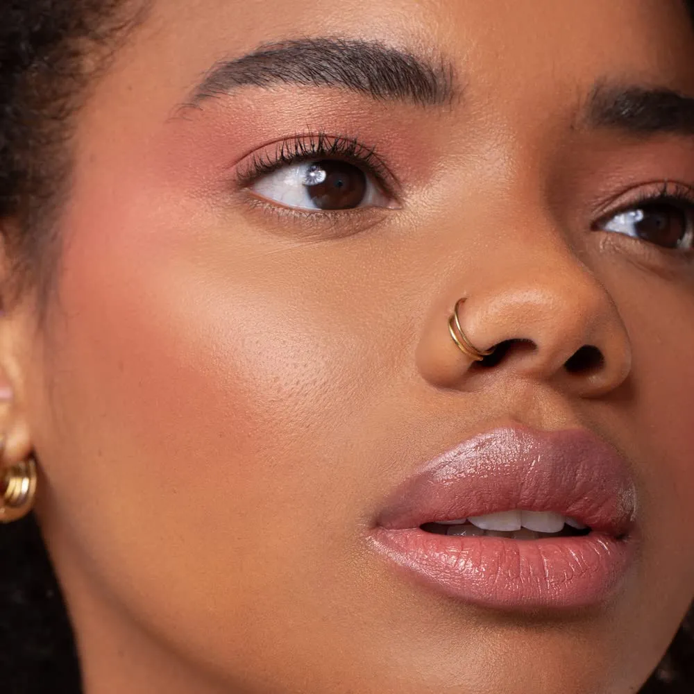 Heaven's Glow Radiant Veil Blush, Baked Powder Blush, 8g (Venetian Rose)