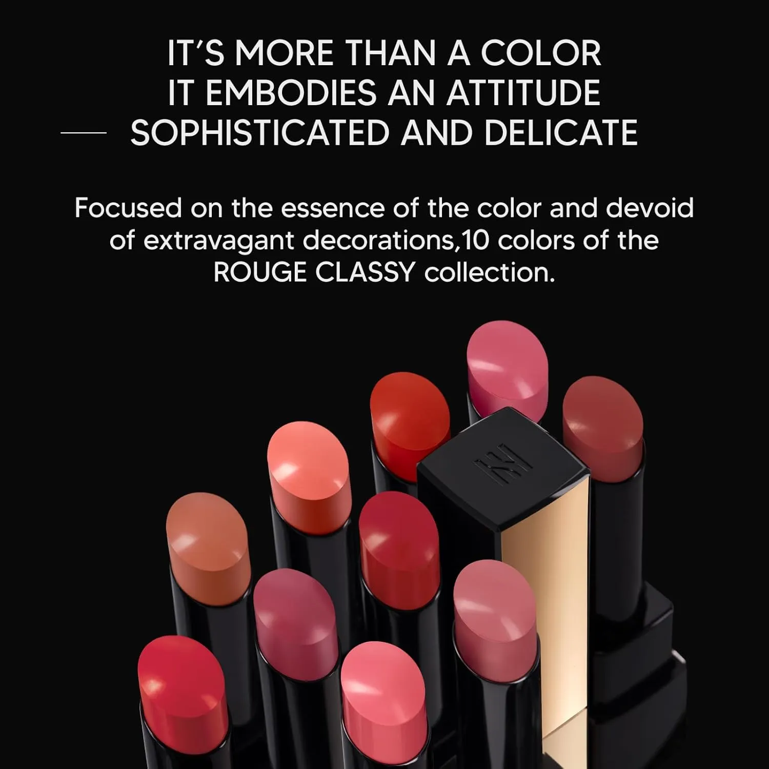 HERA Rouge Classy Lipstick #301 SEOUL RED | Luxurious Long-Lasting Color, Featherlight Comfort, Luminous and Velvety Finish, Seoul-Inspired Shades, Korean Lip Makeup, 0.12 oz. (3.5g)