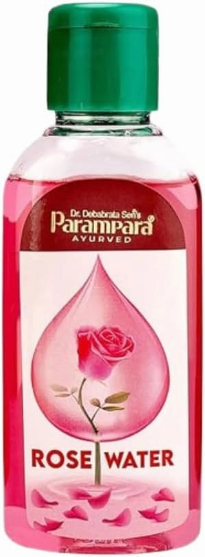 Herbal Skin Toner Pure Rose Water | Gulab Jal for All Skin Types No Harmful Chemicals 100ml Pack of 4 (400 ML)