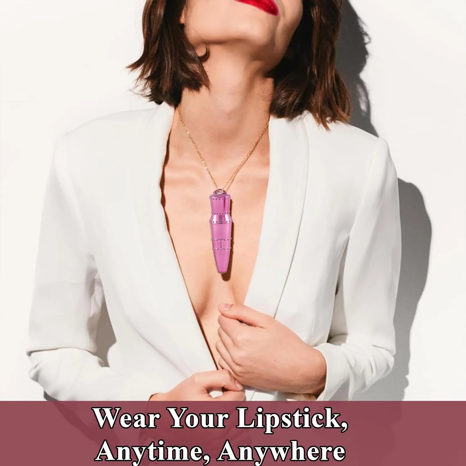 Hickey Lipstick Big Trouble Berry Wine Lipstick Refillable - Hydrating & Moisturizing Shade, Lip Color for Women, Berry Lipstick Long Lasting, Gluten-Free & Vegan with Highly Pigmented