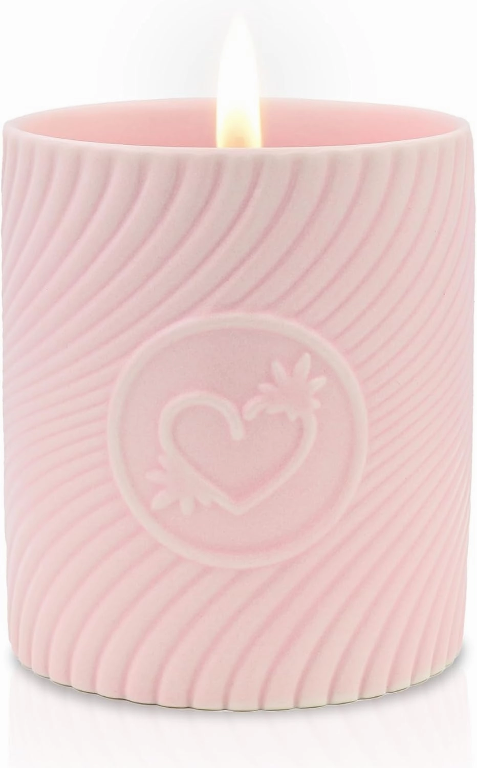 HIGHONLOVE Body Oil Candle - Luxurious, Soy Candle Made with Hemp Seed, Grape Seed, & Vitamin E Oil - Moisturizing Body Glow with a Non-Greasy, Glowy Finish (Lychee Martini) (250g)