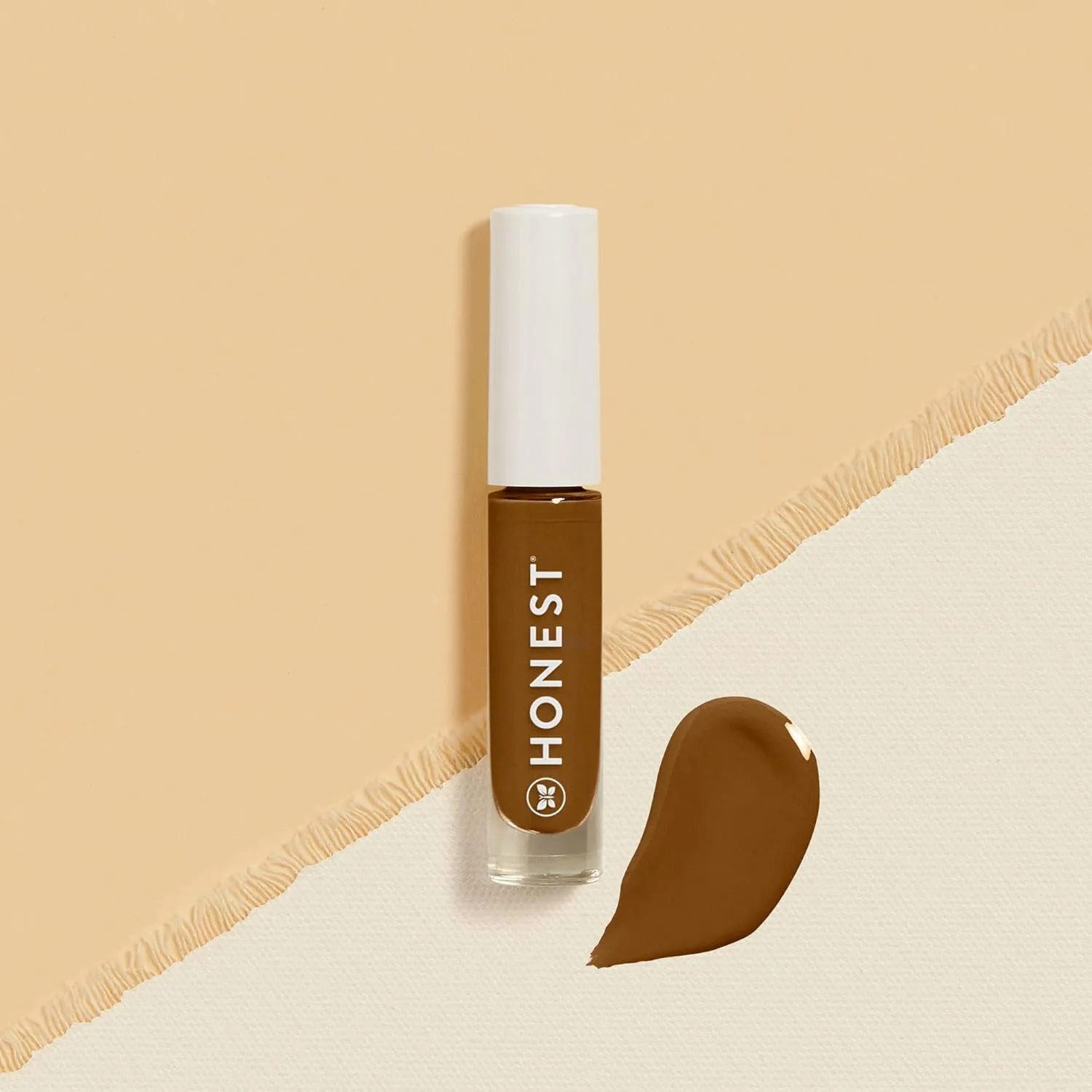 Honest Beauty Fresh Flex Concealer with Niacinamide   Vitamin E   Hyaluronic Acid | Vegan   Cruelty free | Cocoa, 0.17 fl oz