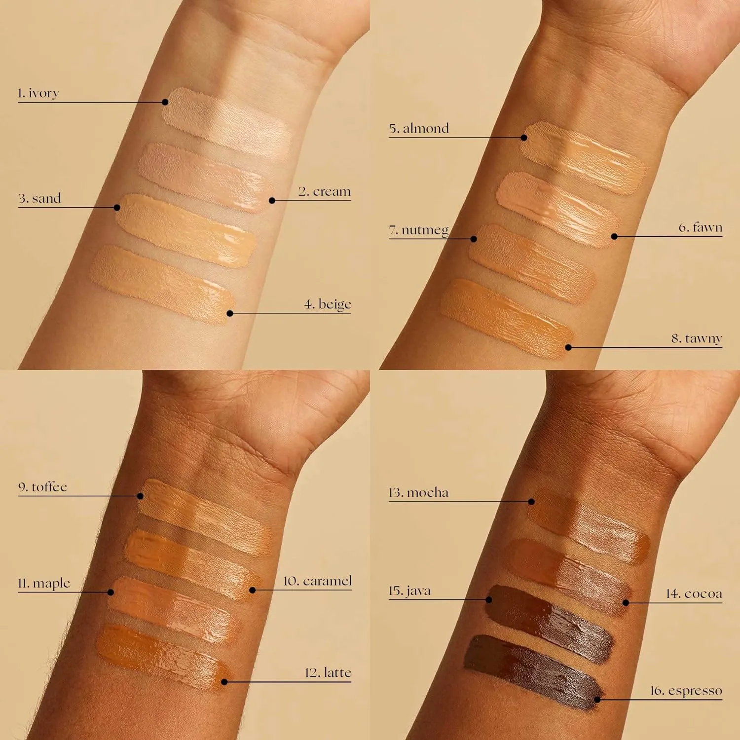 Honest Beauty Fresh Flex Concealer with Niacinamide   Vitamin E   Hyaluronic Acid | Vegan   Cruelty free | Cocoa, 0.17 fl oz