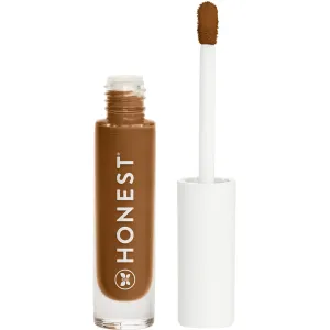 Honest Beauty Fresh Flex Concealer with Niacinamide   Vitamin E   Hyaluronic Acid | Vegan   Cruelty free | Cocoa, 0.17 fl oz