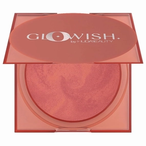 HUDA BEAUTY GloWish Cheeky Vegan Soft Glow Powder Blush 02 Caring Coral
