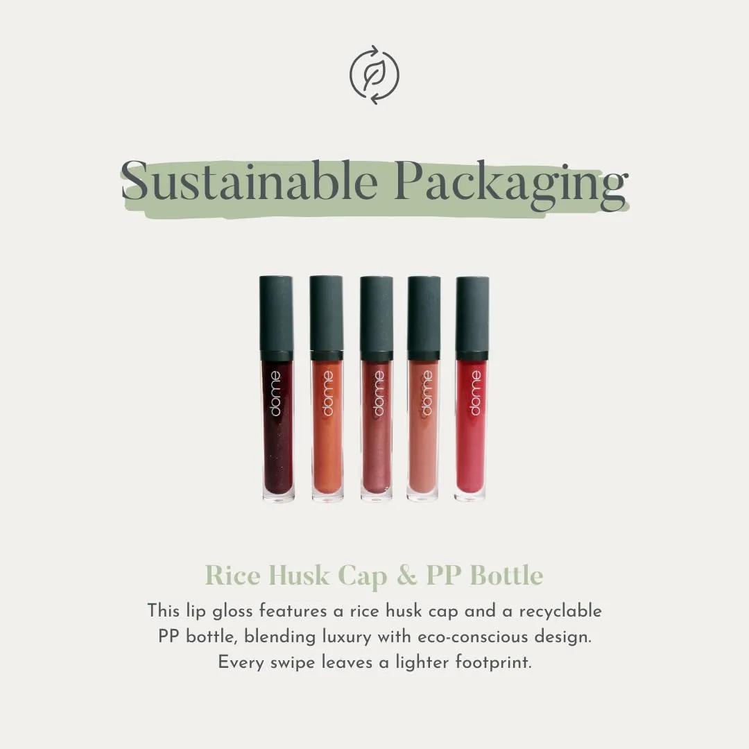 Hydralust Lipgloss - Hydrating Lip Gloss for Glossy Lips, Lightweight, Non-Sticky Formula, Clean Beauty Lip Makeup, Moisturizing Shine, Vegan, Cruelty-Free (Angela, 0.20 oz)