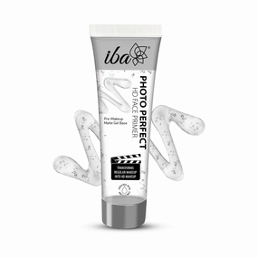 Iba Photo Perfect Hd Face Flawless Finish Primer Transparent 35g | Matte Gel Based Light Weight Formula | Fills Pores & Fine Lines | Provides Radiant & Smooth Finish | Makes Makeup Last Longer