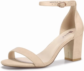 IDIFU Women's 3 Inch Heel Sandals for Women