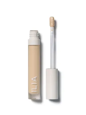 ILIA - True Skin Serum Concealer | Non-Comedogenic, Cruelty-Free, Vegan, Safe For Sensitive Skin, Reduces Appearance of Dark Circles   Blemishes (Chicory SC1, 0.16 oz | 5 ml)
