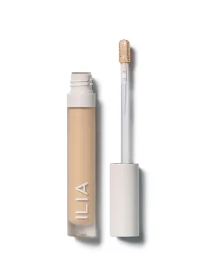 ILIA - True Skin Serum Concealer | Non-Comedogenic, Cruelty-Free, Vegan, Safe For Sensitive Skin, Reduces Appearance of Dark Circles   Blemishes (Suma SC1.5, 0.16 oz | 5 ml)