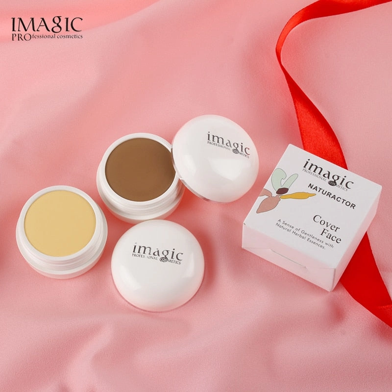 IMAGIC  Concealer Cream  Makeup Facial Cream Scars Freckles Black Eye Concealer Cream Make Up Cosmetic 10 Color