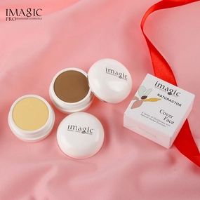 IMAGIC  Concealer Cream  Makeup Facial Cream Scars Freckles Black Eye Concealer Cream Make Up Cosmetic 10 Color