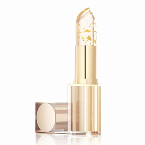 Imaginary Lipstick, Filgaentrme Lipstick, Color Changing Lipsticks, Gold Crystal Color Changing Lipsticks, Long Lasting 24 Hours, Deep Nourishment, Warm Color Change (Gold 1pc)
