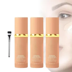 Imaginaryl Concealer, Imaginaryl Foundation, Neutrain 4 in 1 Foundation,Korean Foundation Makeup, Hydrating Color Changing Foundation, Longwearing & Waterproof, with SPF 50  (Natural, 3pcs)