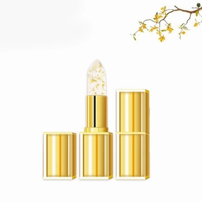 Imaginaryl Lip Color, Imaginaryl Lipstick, Lufora Color Changing Lipstick, Gold Crystal Color Changing Lip Stick, Long Lasting 24 Hours, Deep Nourishment (1PCS)