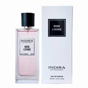 INDIRA Rose Lychee - Eau De Parfum - Floral - Women -100 ML / 3.4 FL OZ - Spray