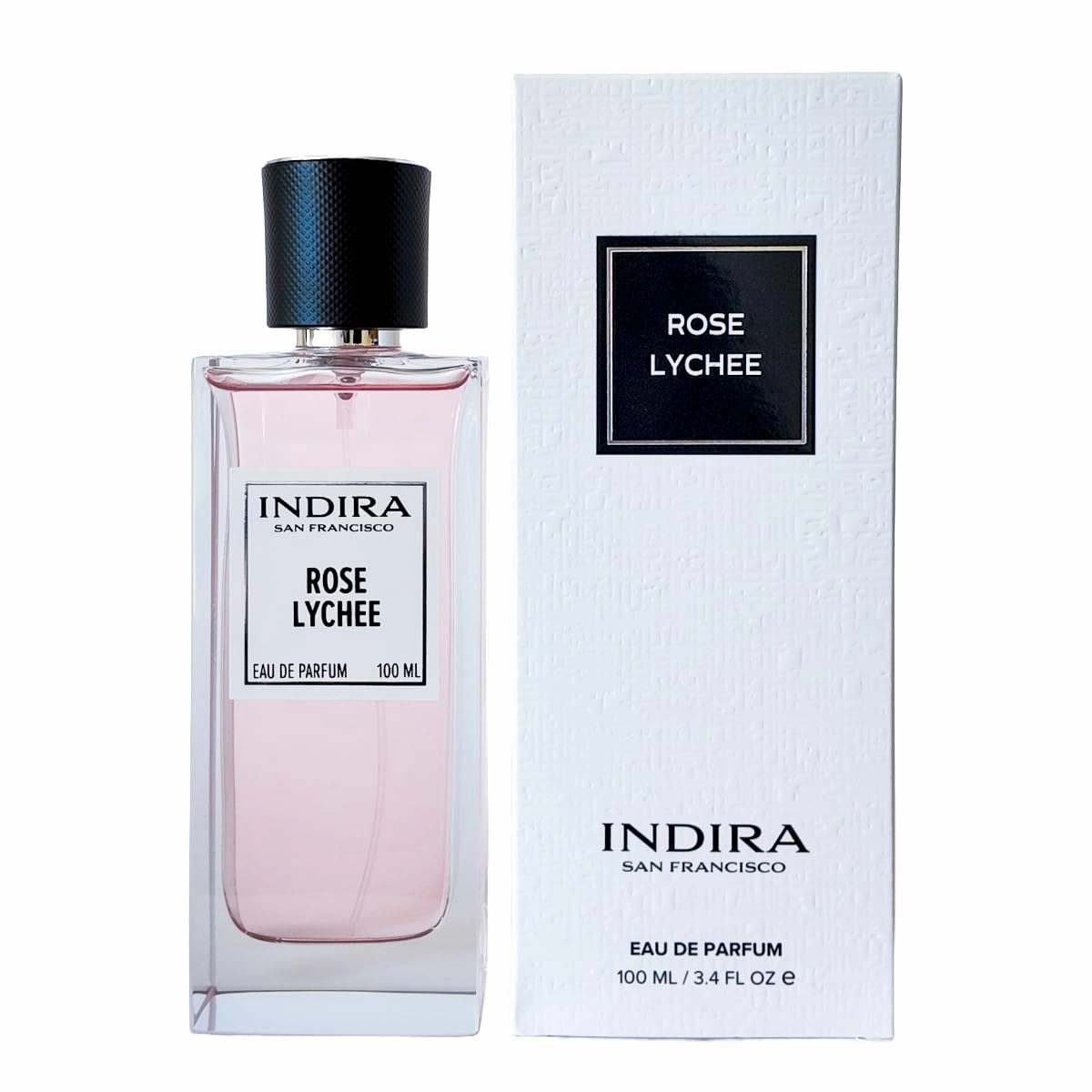 INDIRA Rose Lychee - Eau De Parfum - Floral - Women -100 ML / 3.4 FL OZ - Spray