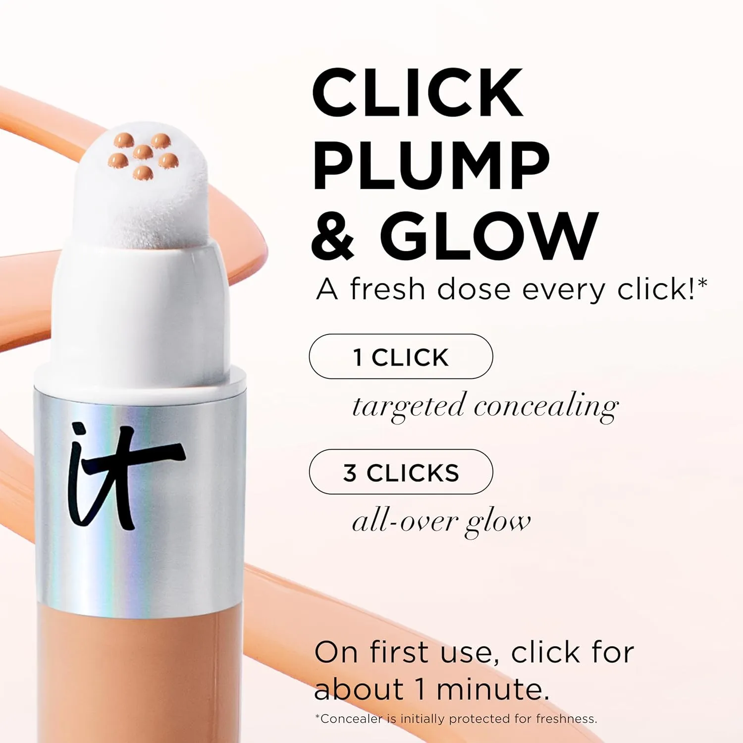 IT Cosmetics Do It All Radiant Concealer ­­– Makeup Concealer – Hydrate & Brighten – Creaseless Medium Coverage & Radiant Finish ­­– Niacinamide & Hyaluronic Acid - 0.2 Fl Oz
