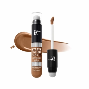 IT Cosmetics Bye Bye Dark Spots Concealer   Brightening Serum – 2% Niacinamide, Hyaluronic Acid & Caffeine - Medium Coverage, Natural Finish, All Skin Types - 0.22 fl oz